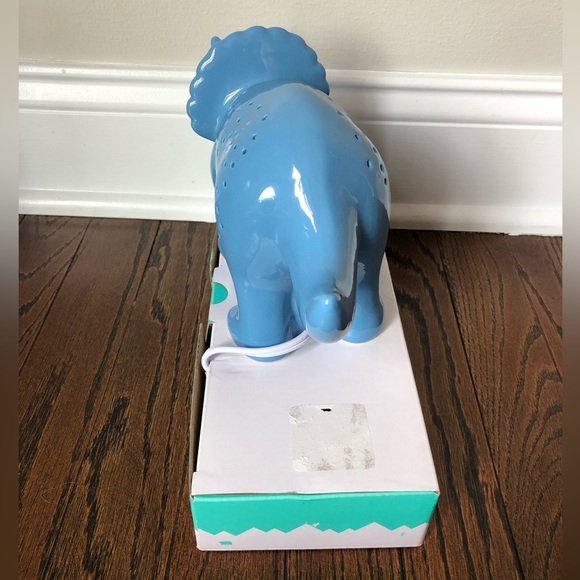 *NWT* Pillowfort x Target Children’s Table Night Light Blue Ceramic Dinosaur - Picture 4 of 10